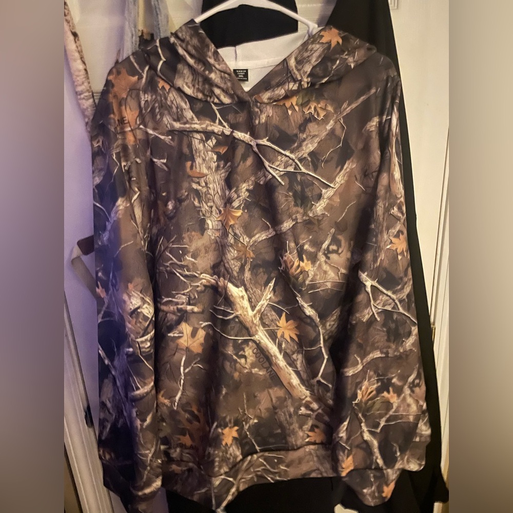 Camo hoodie! 3XL oversized cozy and comfortable